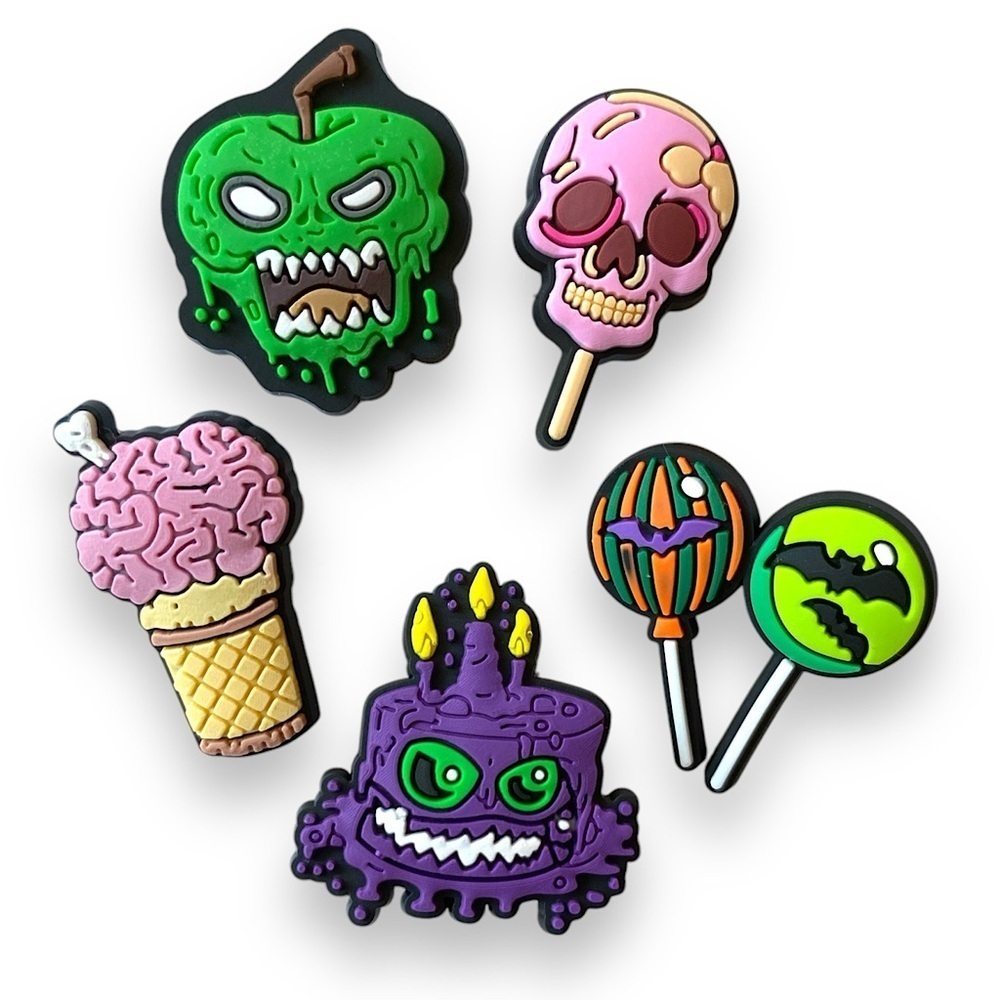 Halloween Treats Croc Charm Set